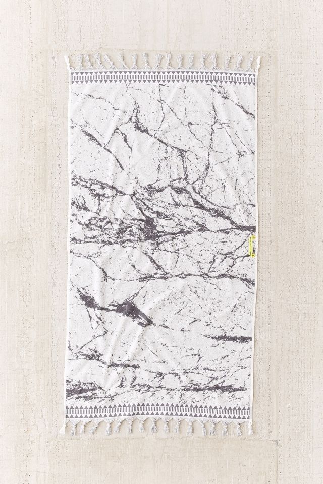 Marble Print Reversible Towel #2