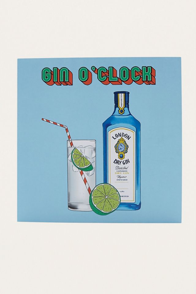 Gin O ‘Clock Card