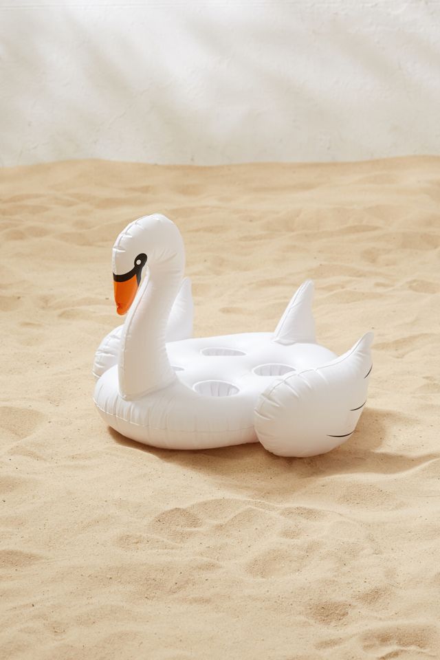 Sunnylife Swan Pool Float Drink Holder #1