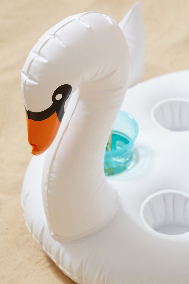 Sunnylife Swan Pool Float Drink Holder #3