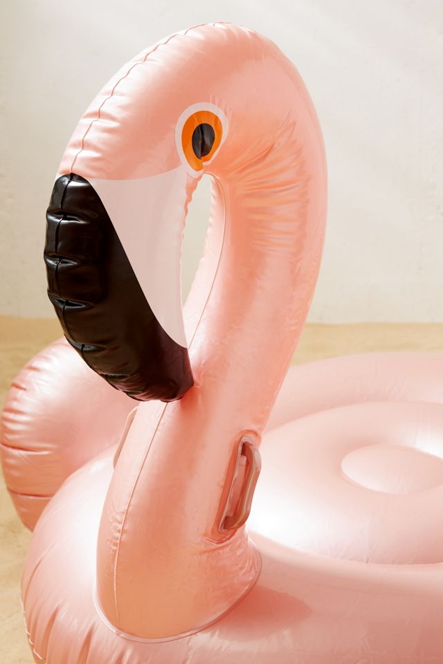 Sunnylife Rose Gold Flamingo Pool Float #1