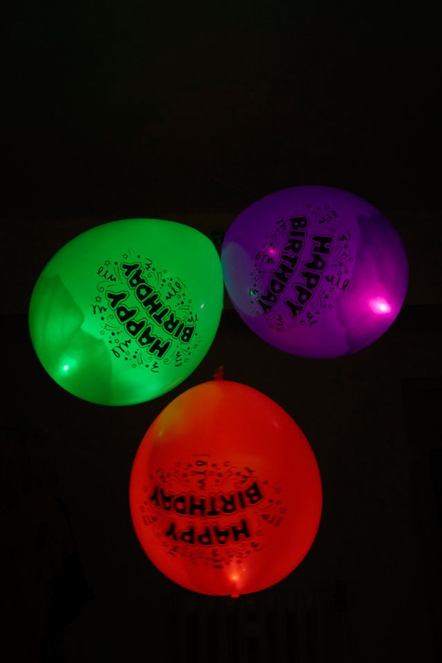 Happy Birthday Light Up Balloons #1
