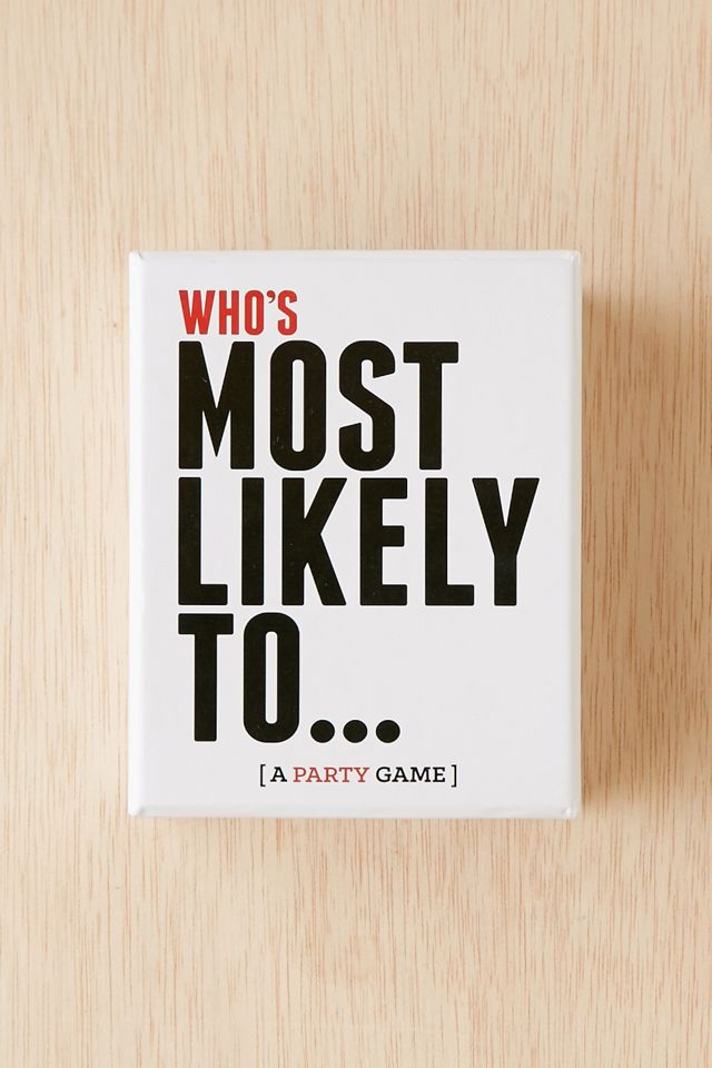 Who's Most Likely To Game #1