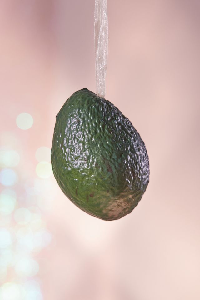 Squishy Avocado Christmas Ornament #2