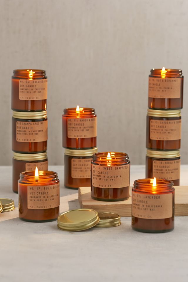 P.F. Candle Co. Teakwood & Tobacco Travel Jar Candle #1