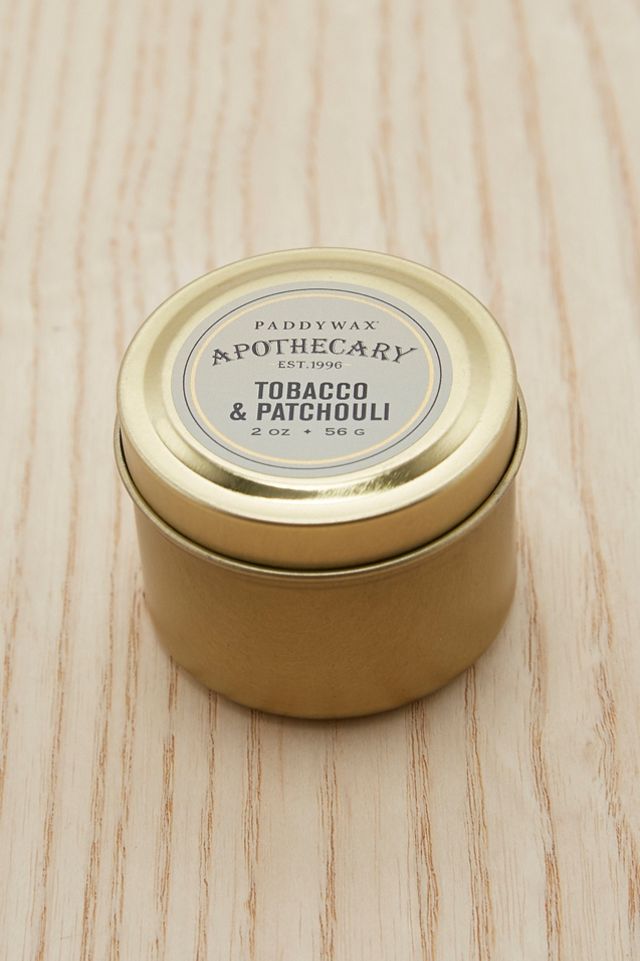 Paddywax Tobacco & Patchouli Candle Tin #1