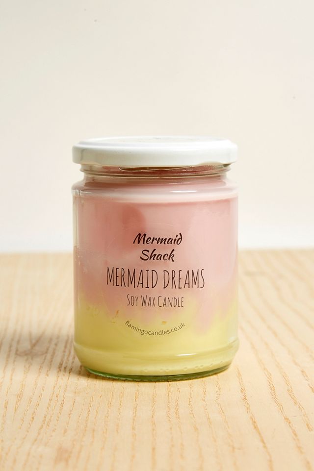 Flamingo Candles - Bougie Mermaid Shack effet dégradé #1