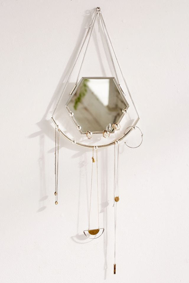 Curved Bar Hanging Jewellery Organizer #4