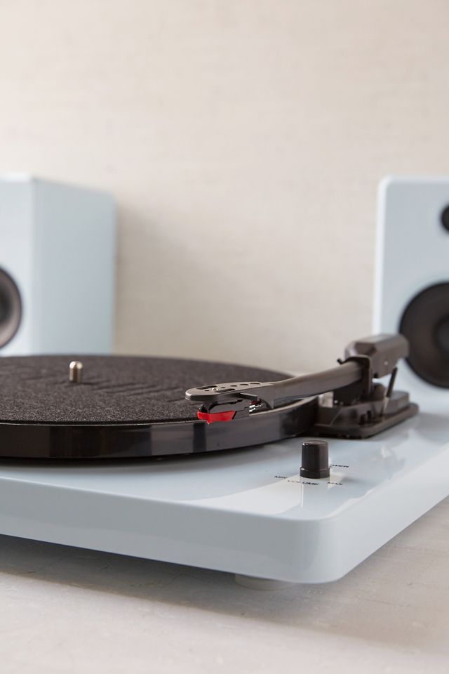 EP-33 Glossy Blue Bluetooth Turntable with Speakers #3