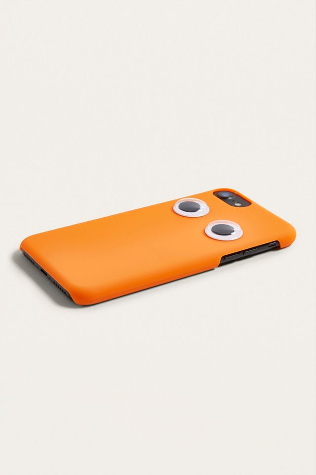 Googly Eyes Orange iPhone 6/7 Case #2