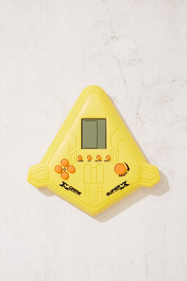 Super Fighter Yellow Handheld Gaming Console #1