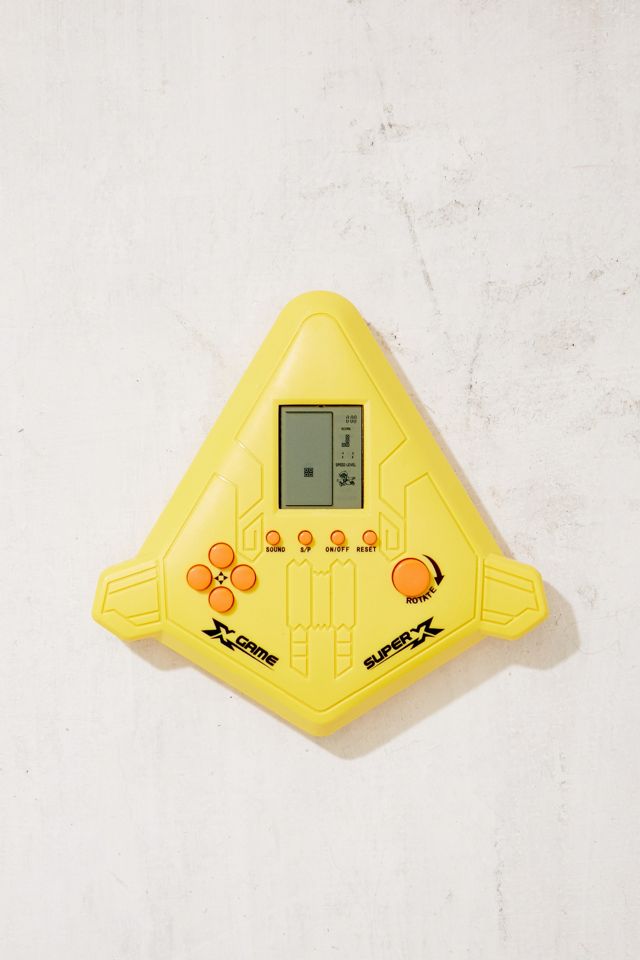 Super Fighter Yellow Handheld Gaming Console #3