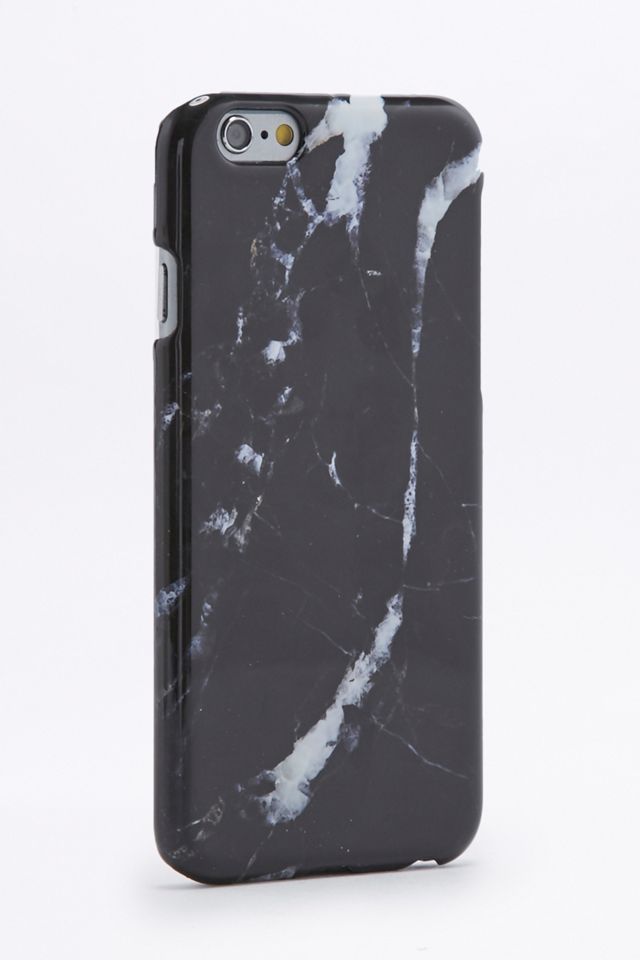 Funda de mármol negro para iPhone 6