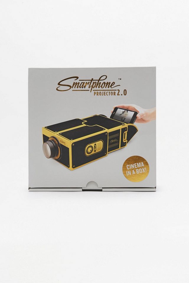 Black and Gold Smartphone Projector 2.0 | Urban Outfitters UK
