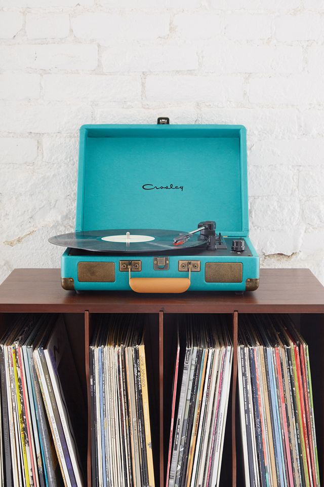 Crosley Cruiser Turchese Scuro EU Plug Giradischi #1