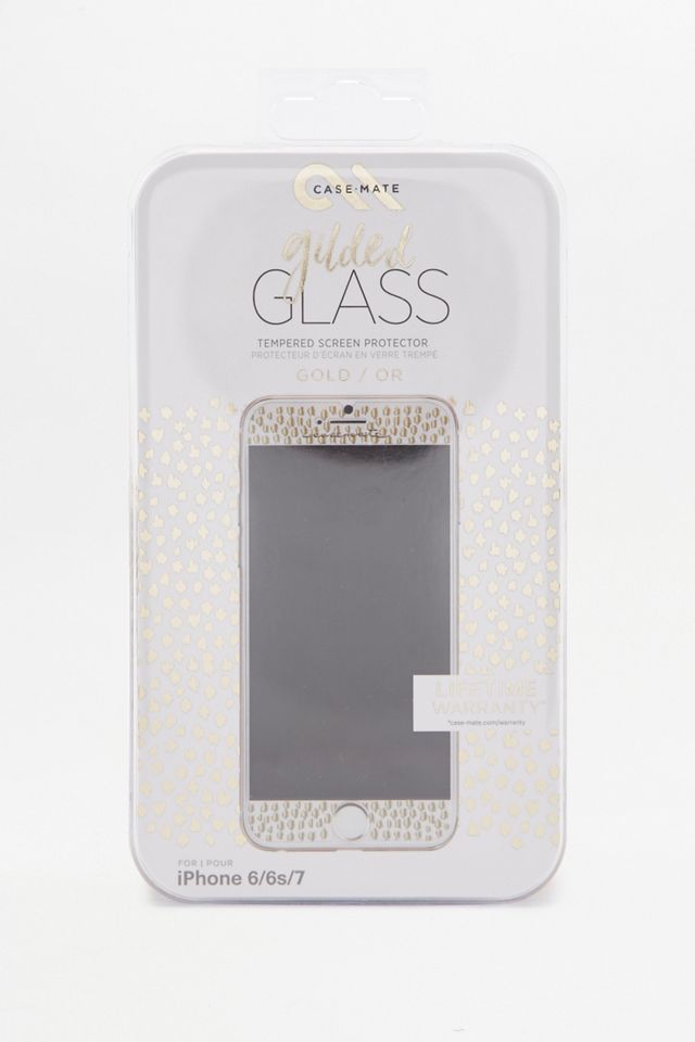 Gilded Glass Gold iPhone 6/6s/7 Screen Protector #1