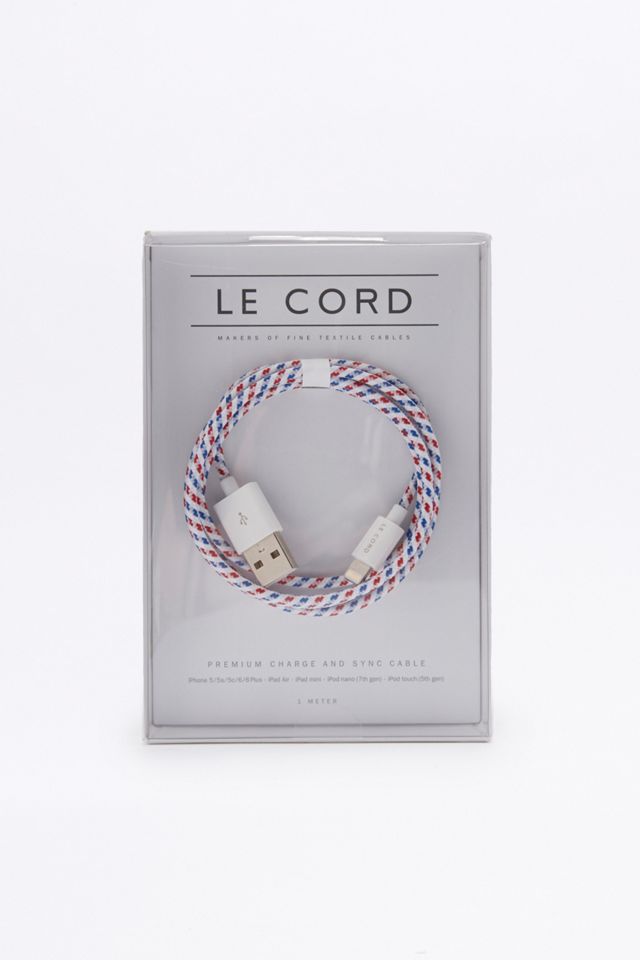 Le Cord – iPhone-Lade- und Synchronisationskabel „Lightning“ mit gewundenem Kabel #2