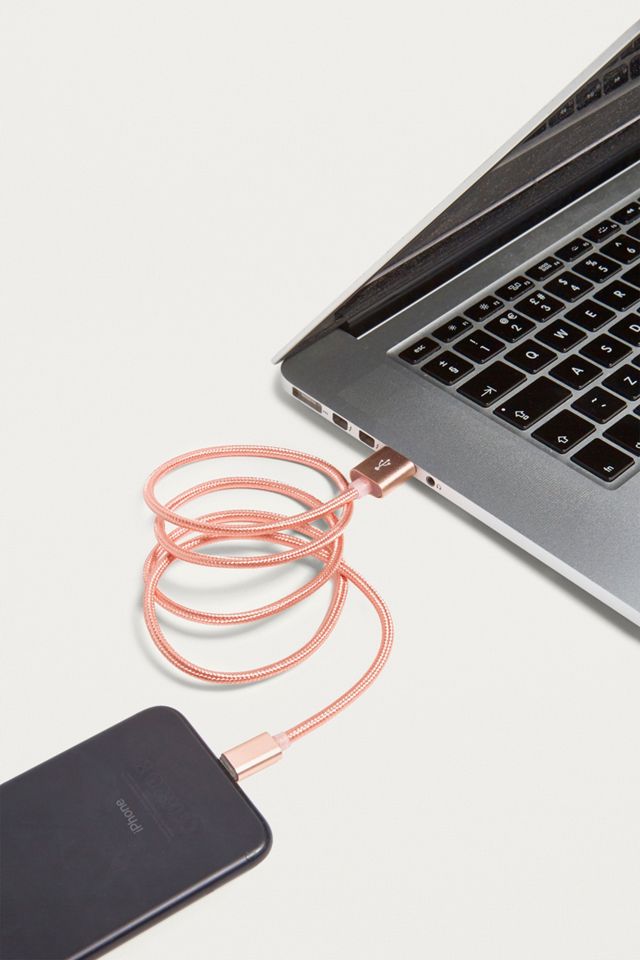 Rose Gold Lightning Cable #1