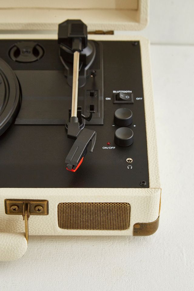 Crosley Cruiser Pebbled Cream Bluetooth Vinyl Record Player #3