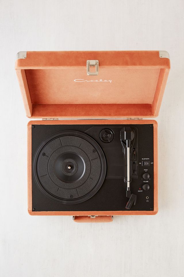 Crosley X UO Blush Velvet Cruiser Bluetooth Record Player #3