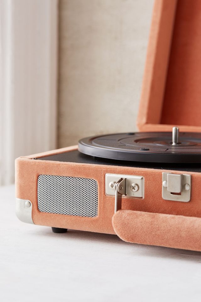 Crosley X UO Blush Velvet Cruiser Bluetooth Record Player #4