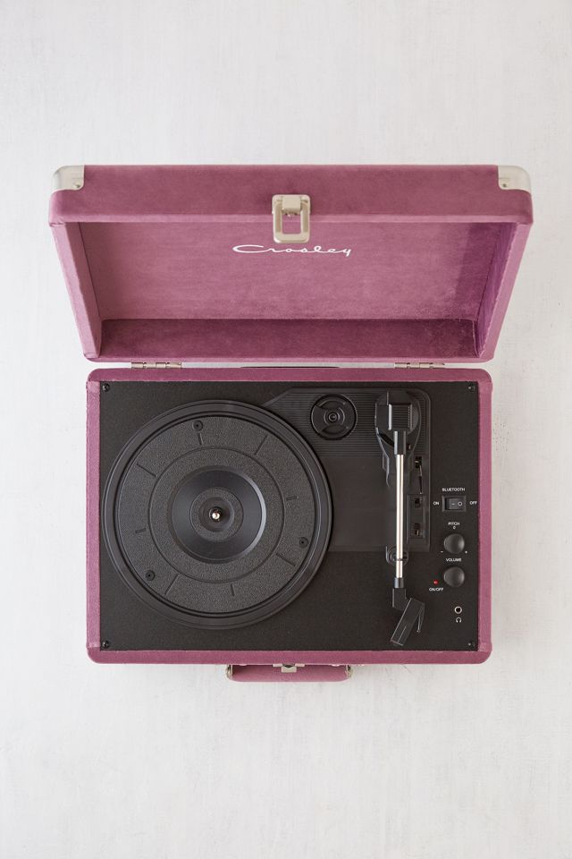 Crosley X UO Purple Velvet Cruiser Bluetooth Vinyl Record Player #3