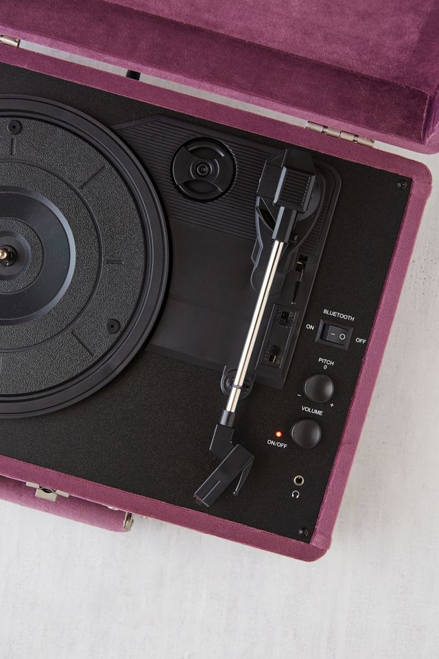 Crosley X UO Purple Velvet Cruiser Bluetooth Vinyl Record Player #5