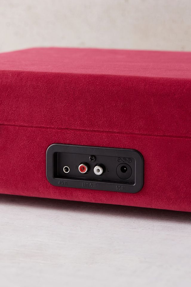 Crosley X UO Maroon Velvet Cruiser Reproductor de discos Bluetooth #5