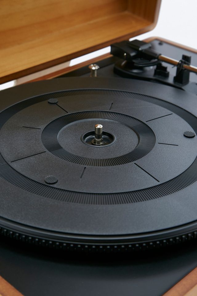 Crosley Keepsake Wood Record Player Enchufe de la UE #1