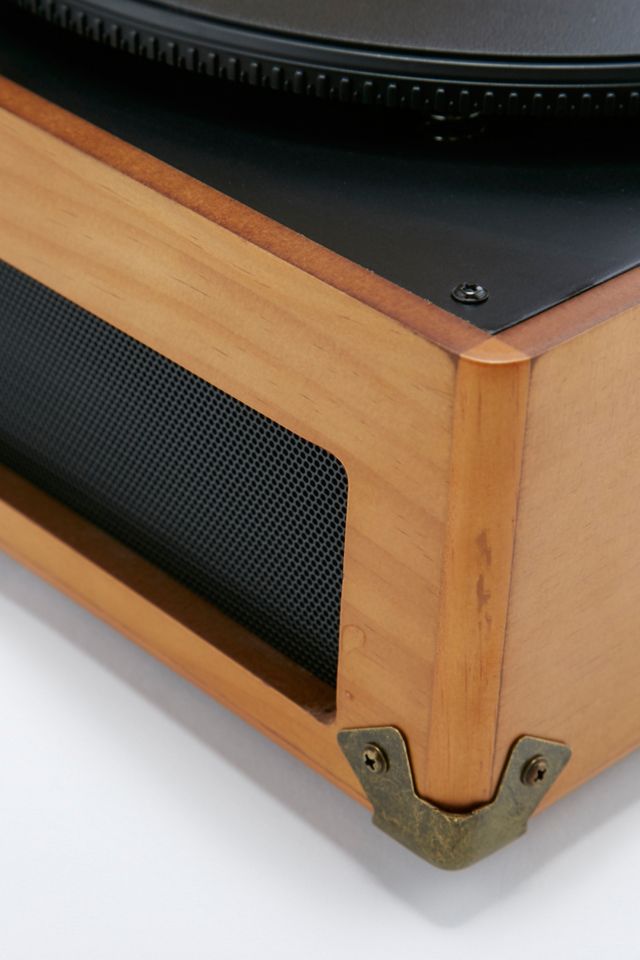 Crosley Keepsake Wood Record Player Enchufe de la UE #2