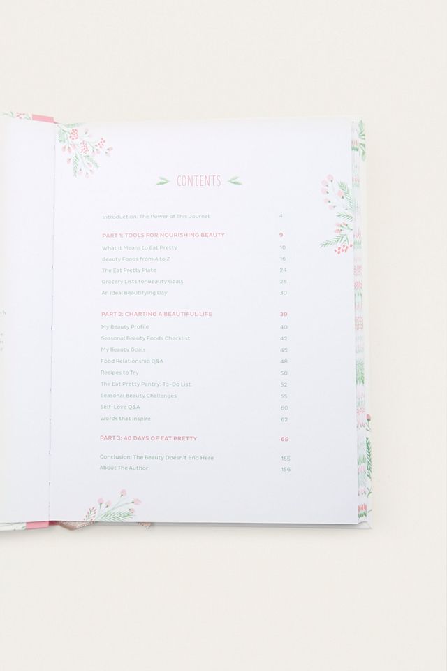 Eat Pretty, Live Well: A Guided Journal For Nourishing Beauty, Inside And Out By Jolene Hart #5