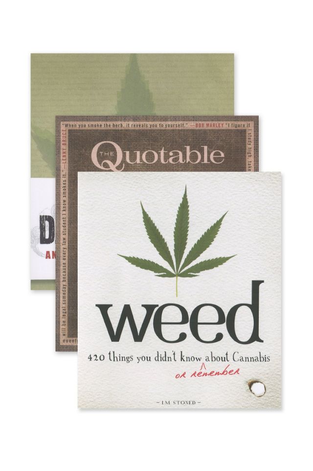 Bag of Weed Book Urban Outfitters UK