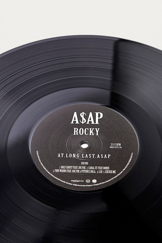 A$AP Rocky: AT. LUNGO. ULTIMO. A$AP Vinile Record #1