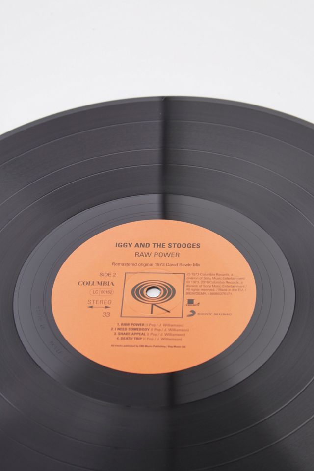 Iggy and the Stooges: Raw Power Vinyl Record #1