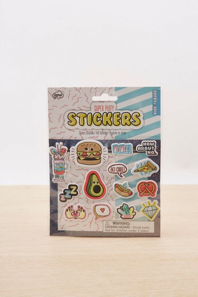 Vibe Squad Puffy Stickers #2