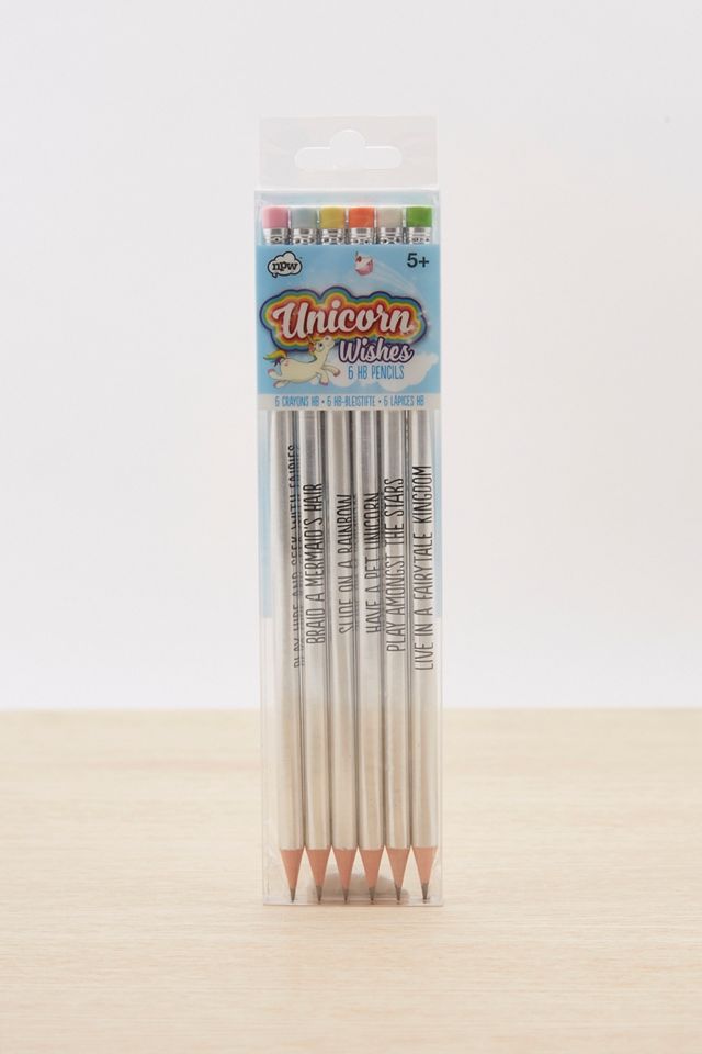 Unicorn Wishes Holographic Pencil Set #2