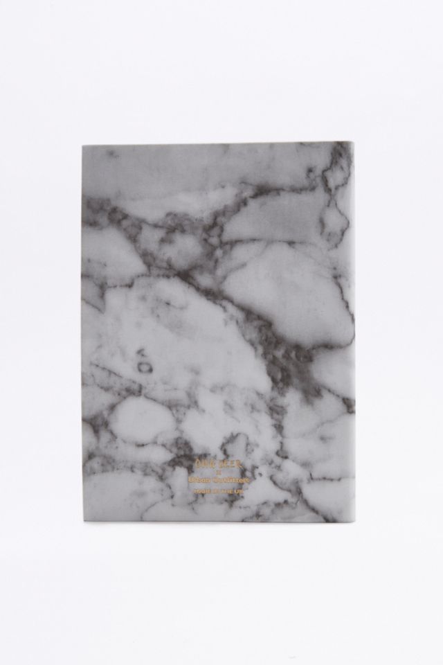 Ohh Deer White Marble Notebook #1