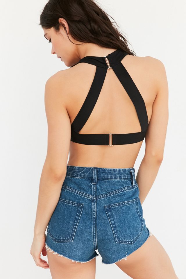 Out From Under Thick Strap Reggiseno Nero Top #3