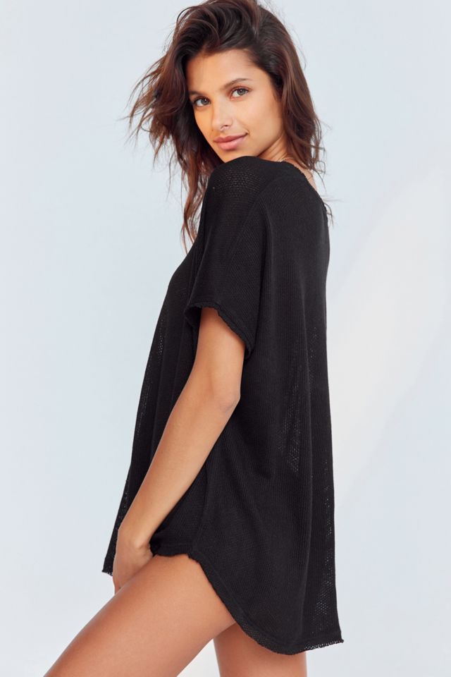 Out From Under Frankie Oversized Thermal T-Shirt #2