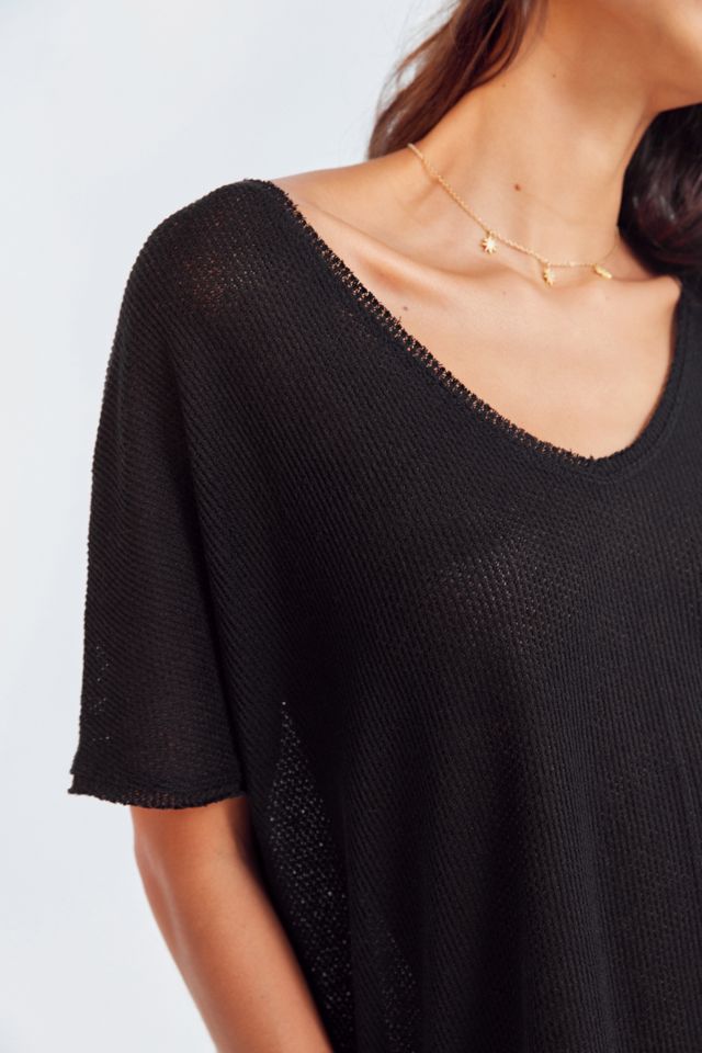 Out From Under Frankie Oversized Thermal T-Shirt #3