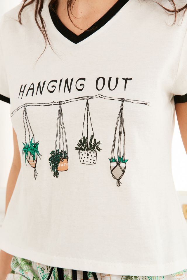 MINKPINK Hanging Out Lounge T-Shirt #3