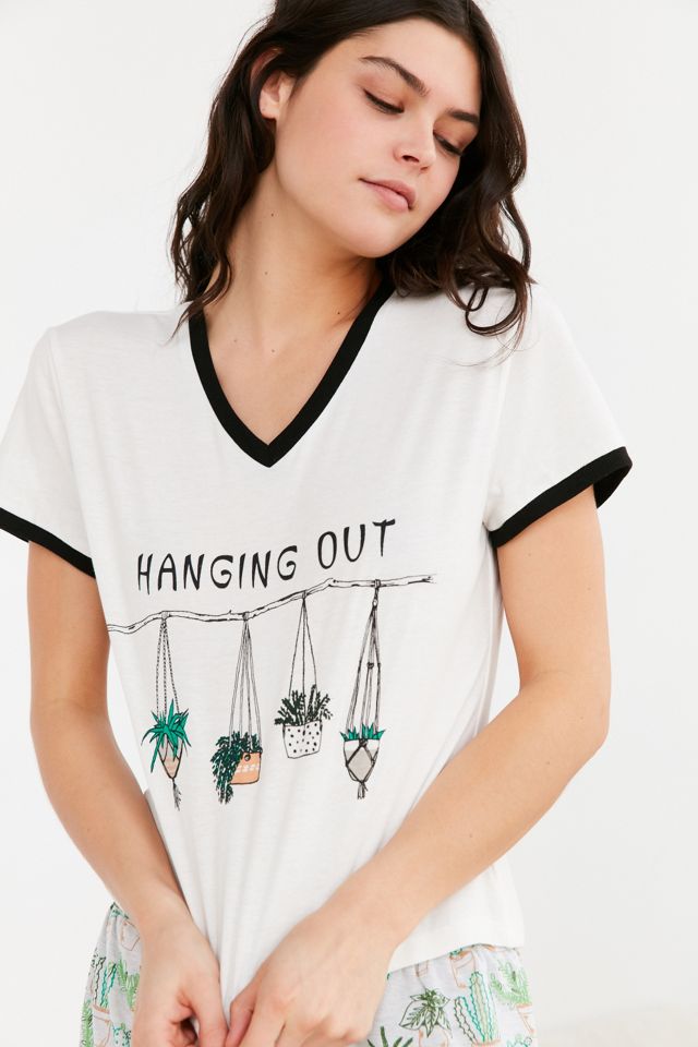 MINKPINK Hanging Out Lounge T-Shirt #5