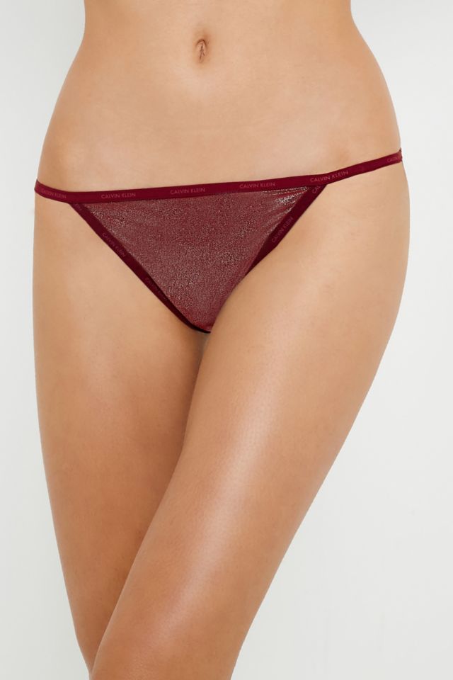 Calvin Klein Sheer Mesh Thong