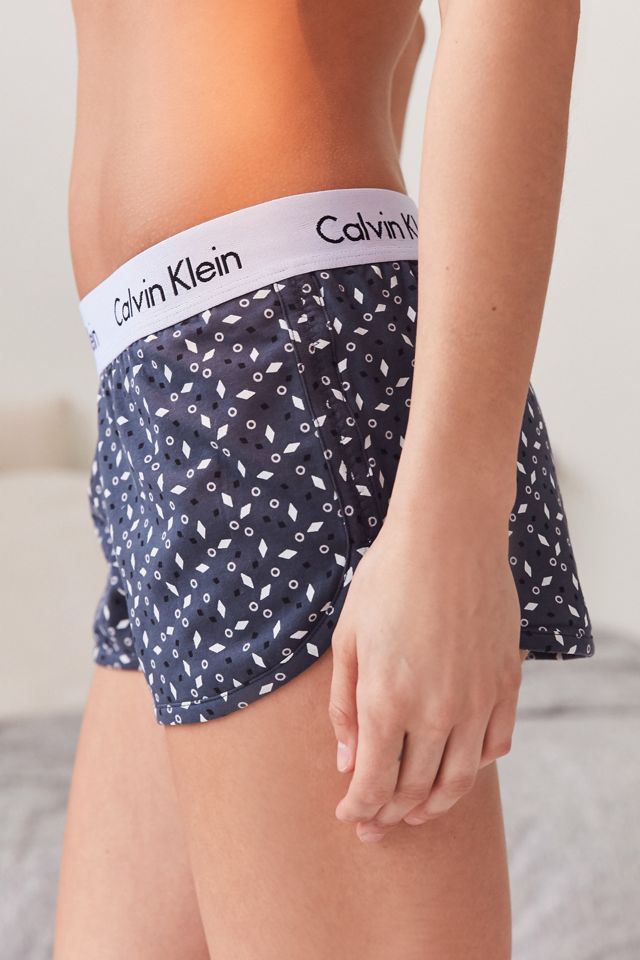 Calvin Klein Grey Printed Lounge Shorts #2