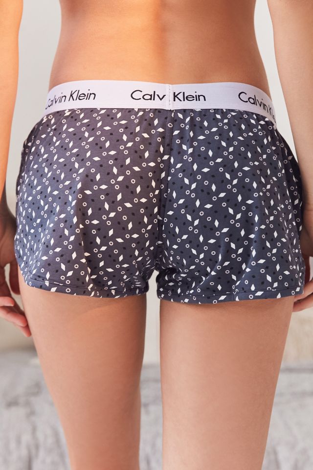 Calvin Klein Grey Printed Lounge Shorts #3