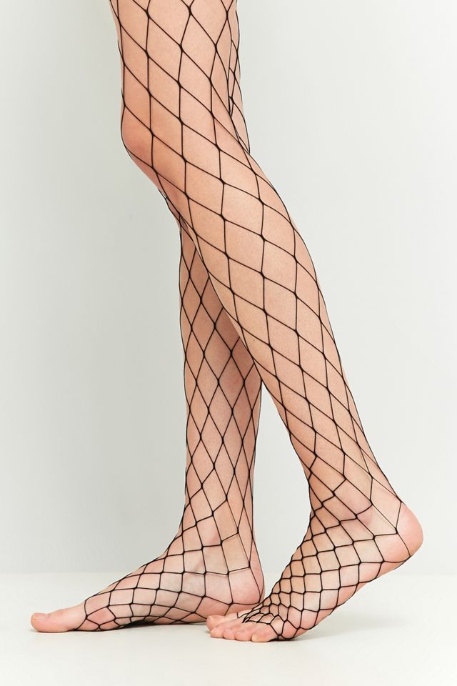 Wide Mesh Fishnet Tights #2