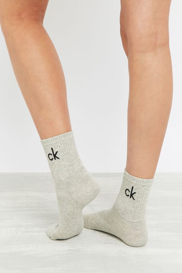Calvin Klein Ribbed Crew Socks #1