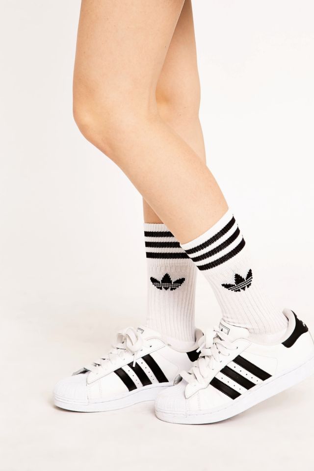 Adidas superstar hot sale socks