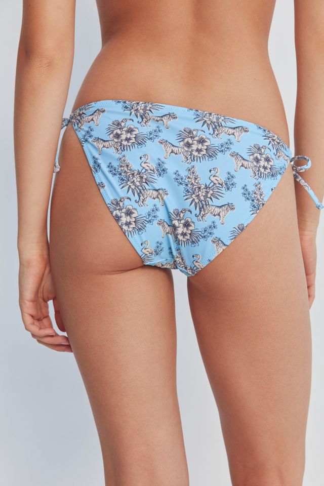 Tropical Tie-Side Bikini Bottoms #2