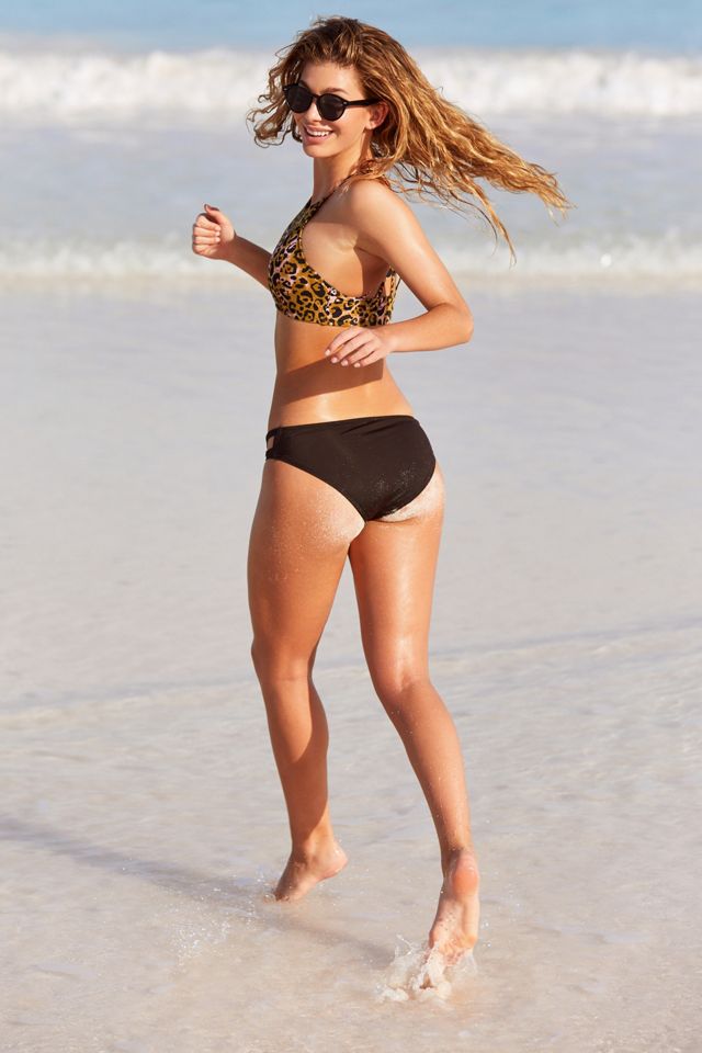 Out From Under Black Cutout Hipster Bikini Bottoms #5